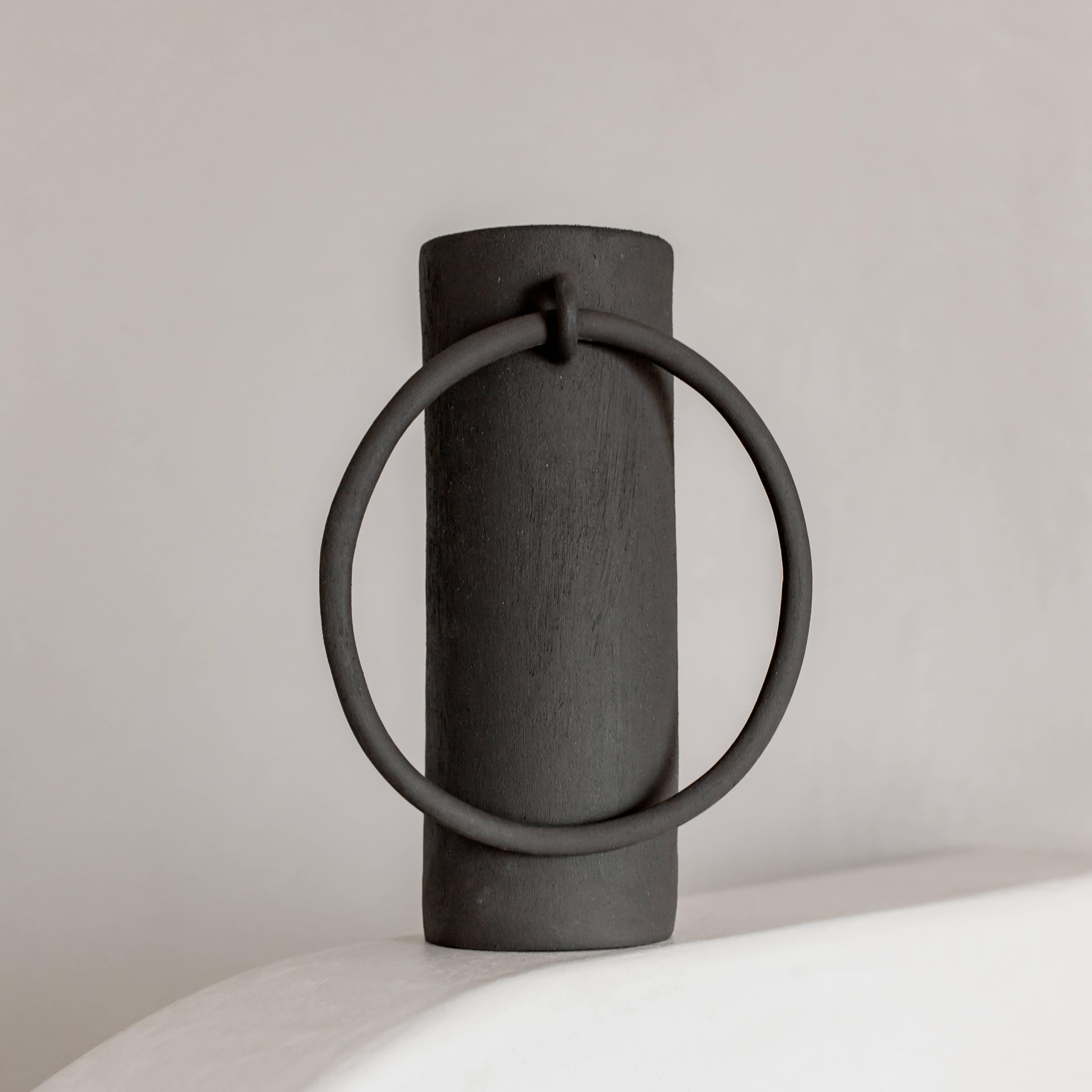 Claycraft - Wholesale Vase - Handmade raw fine ceramic soliflore vase design1