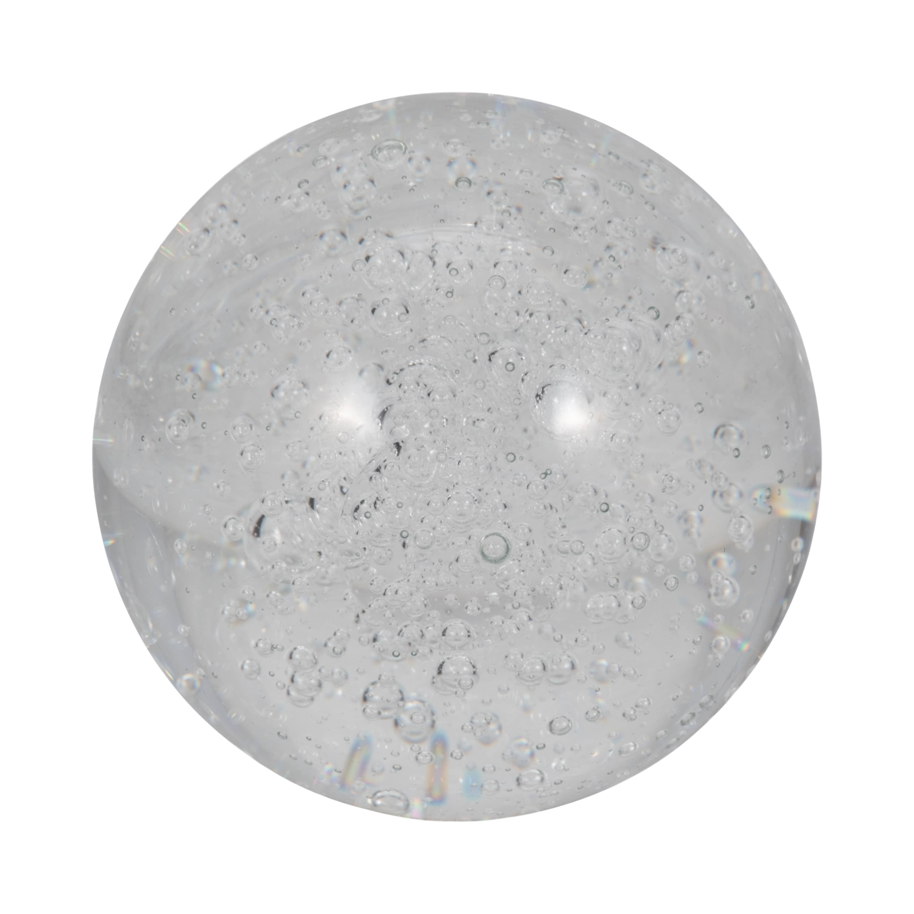 Sagebrook Home - Wholesale Decorative Tabletop Object - Clear 4 in. Glass Crystal Ball Decorative Orb9