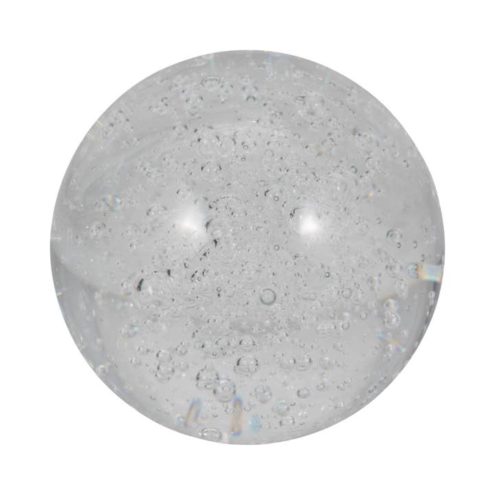 Sagebrook Home - Wholesale Decorative Tabletop Object - Clear 4 in. Glass Crystal Ball Decorative Orb9