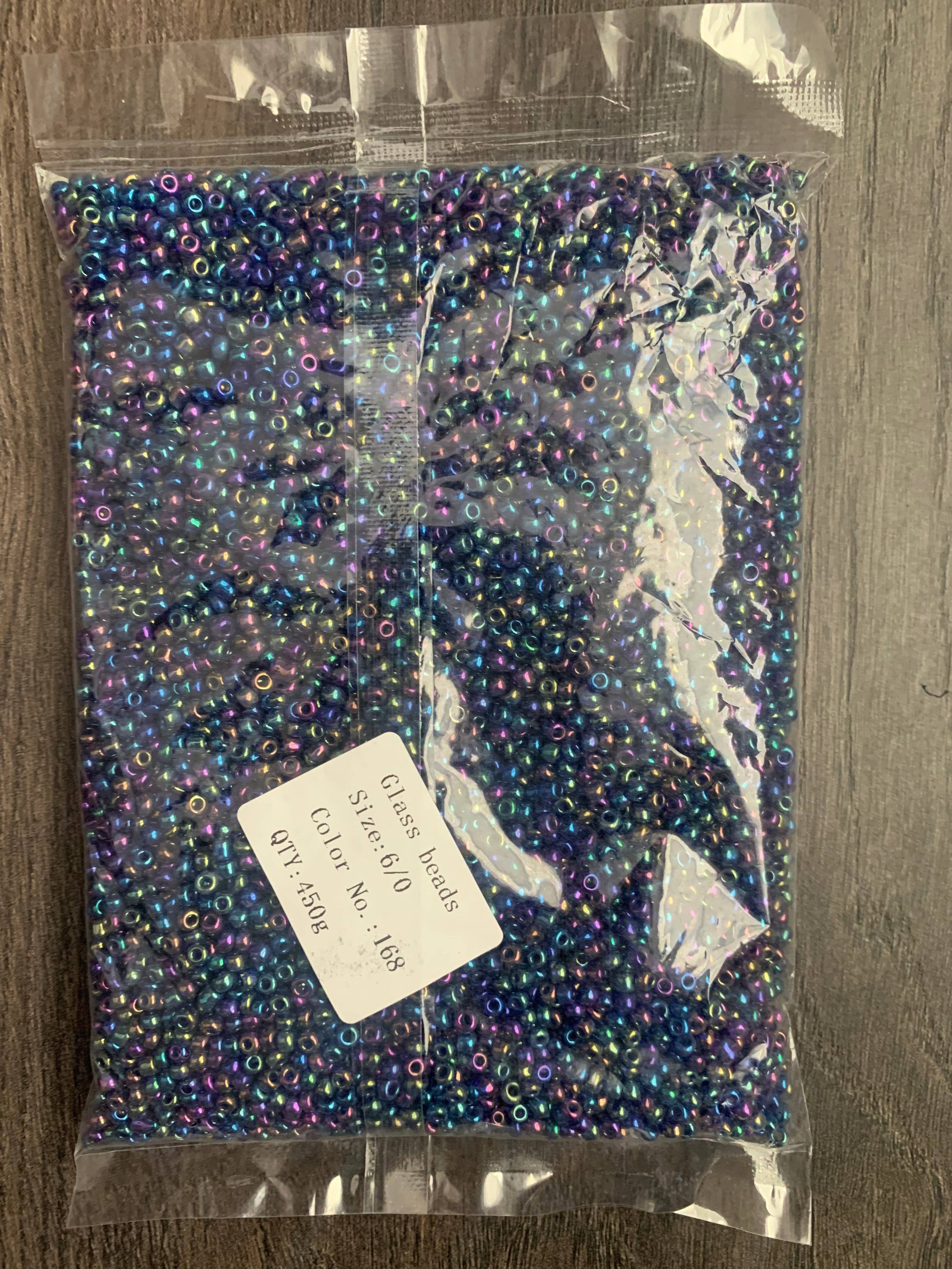 MaddieMayShop - Wholesale Beads - 6/0 Seed Beads~  Glass Beads 450 Grams, Seed Beads Bulk8