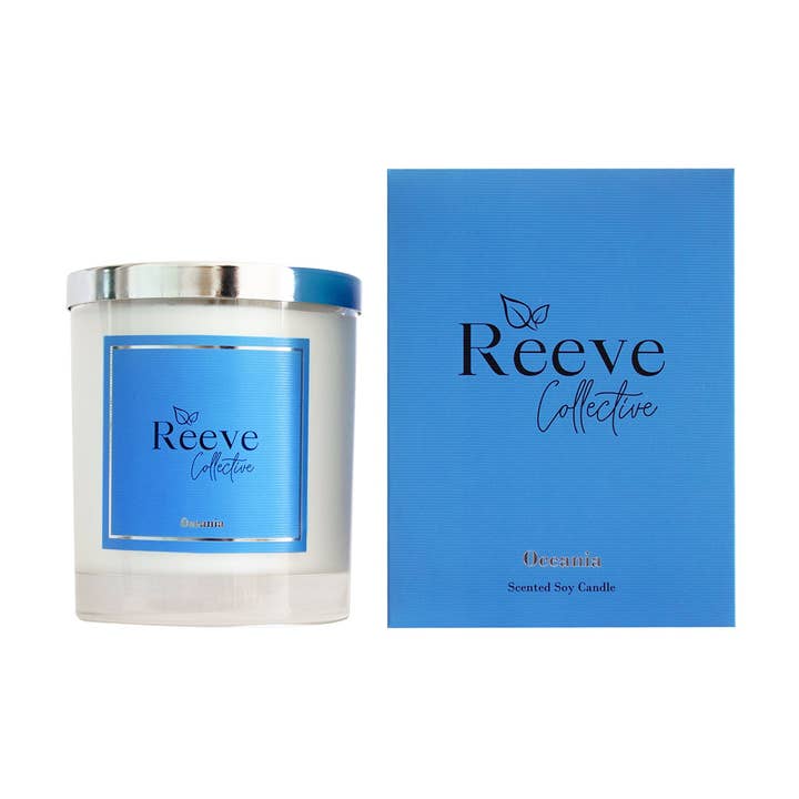 Oceania Scented Soy Candles for wholesale by Reeve Collective