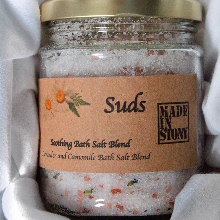 Kalmerende badzoutmix voor wholesale door Suds