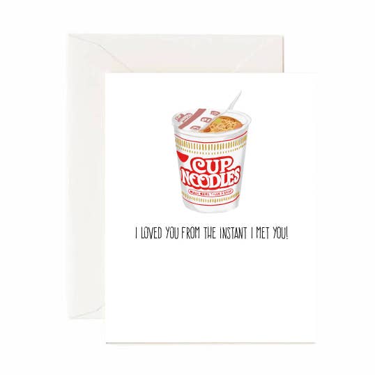 I Love You From The Instant I Met You - Greeting Card for wholesale by Jaybee Design