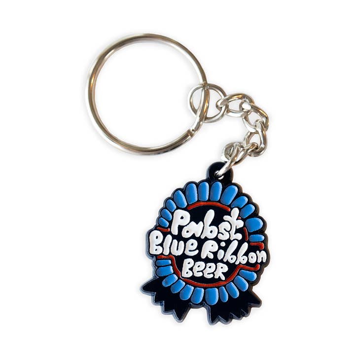 Mover & Shaker – Porta-chaves - Unissexo por atacado – Porta-chaves Pabst Blue Ribbon Classic0