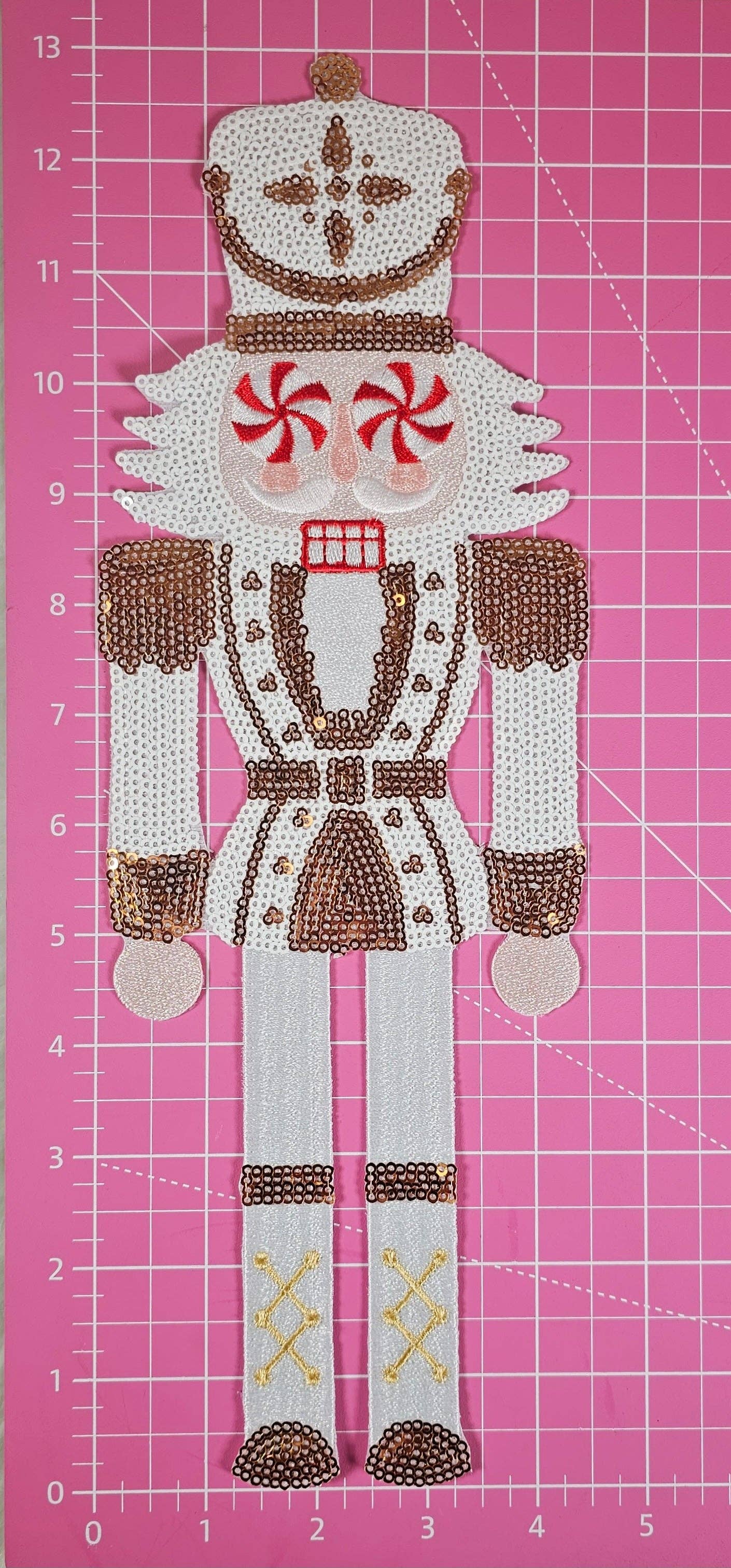 Scratch Decor - Wholesale Patch - XL Nutcrackers Sequin Embroidery Iron-on Patch6