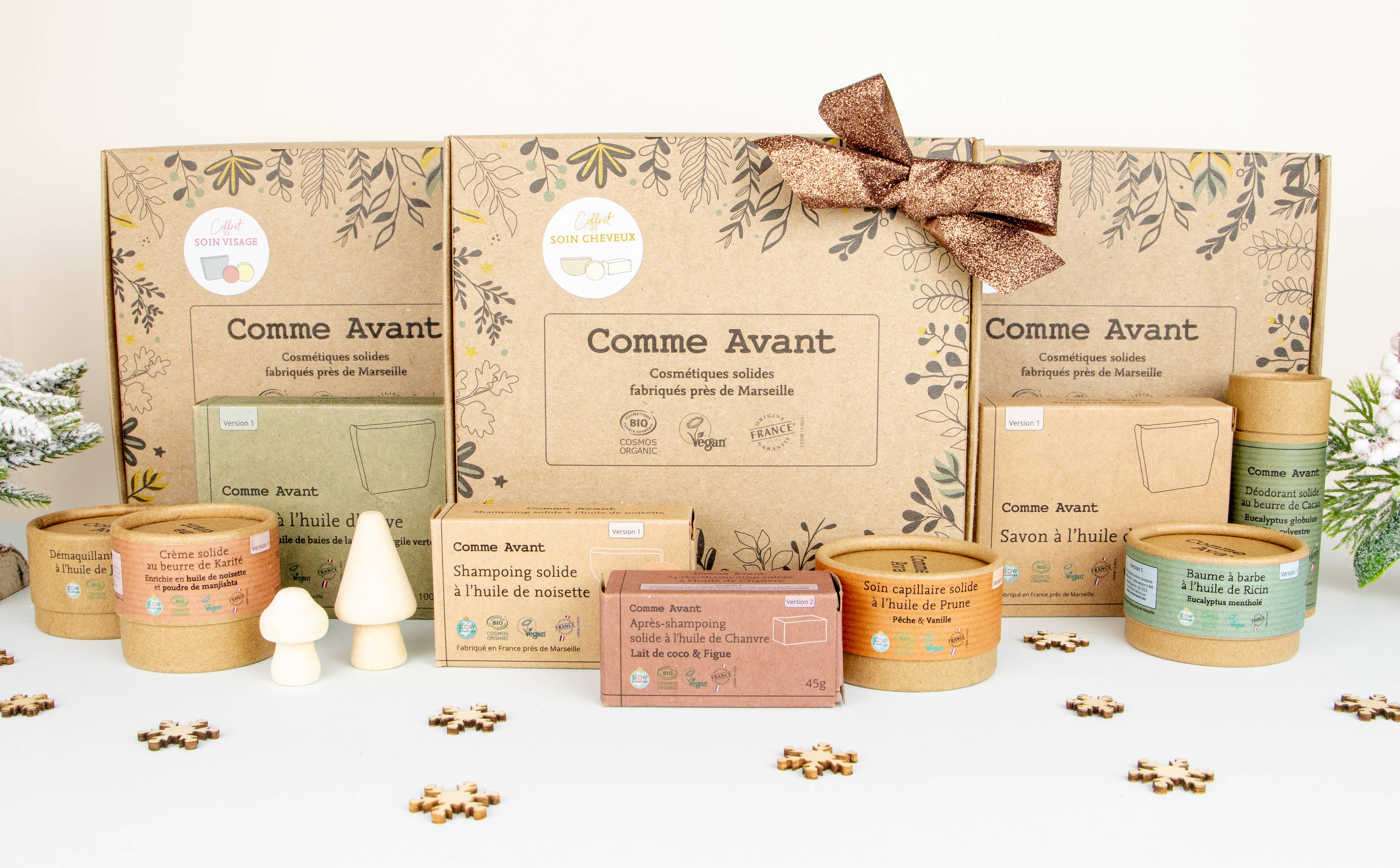 Comme Avant - Venta al por mayor Kit de cuidado facial - Caja - Rutina facial sin residuos4