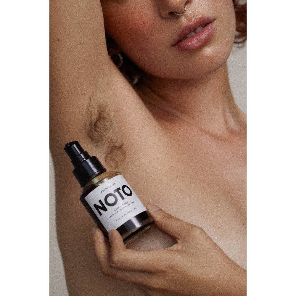 NOTO Botanics - Wholesale Bath/Body Oil - AGENDER OIL // ANYWHERE HAIR + BODY1