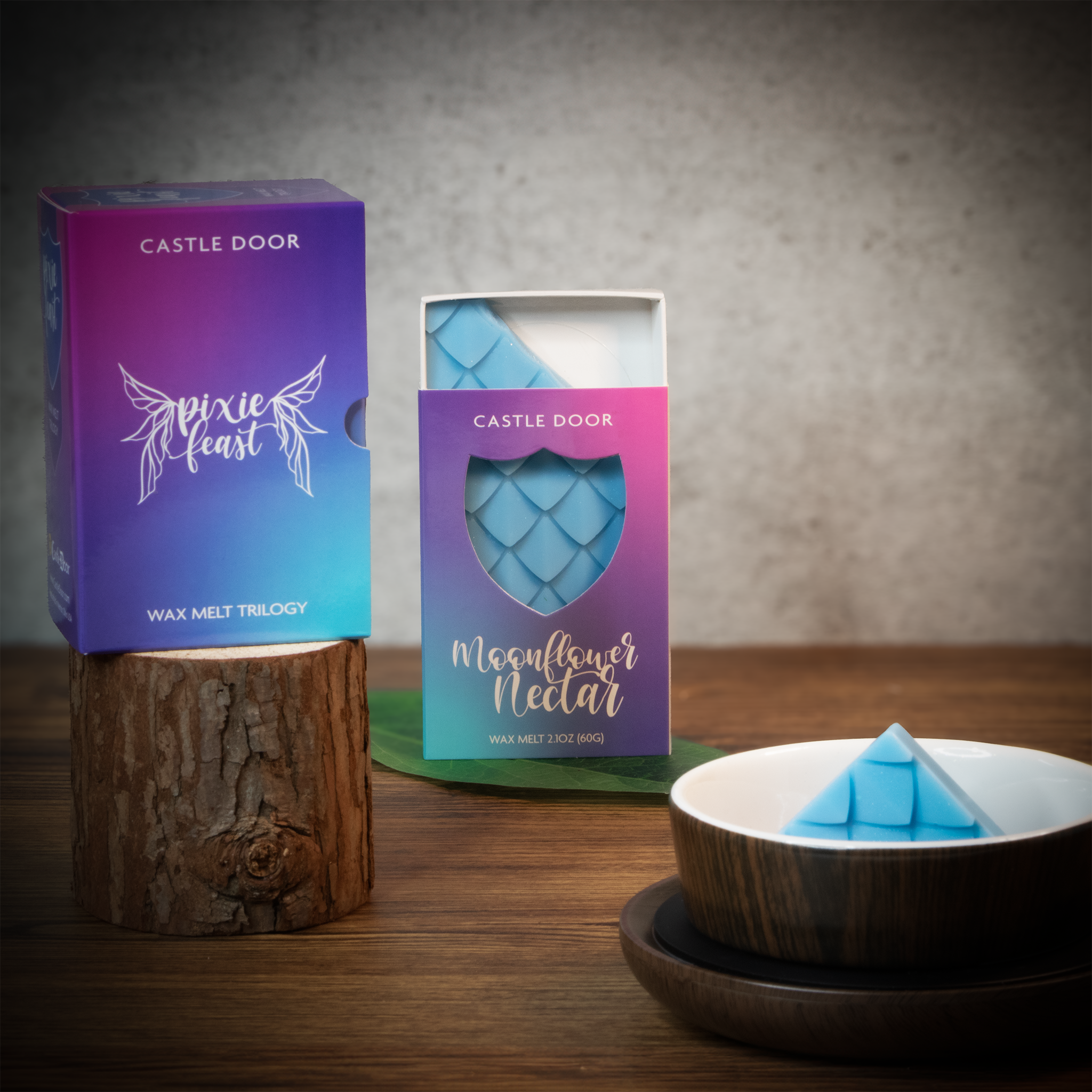 Castle Door - Wholesale Wax Melt - Pixie Feast - Wax Melt Trilogy (Summer Scents)4