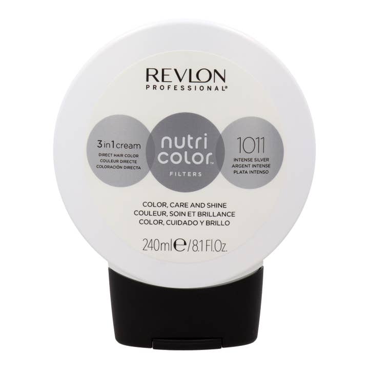 Revlon Nutri Color 1011 Intens Sølv 240 ml for engroshandel hos SUBLIME BEAUTY WHOLESALER SL