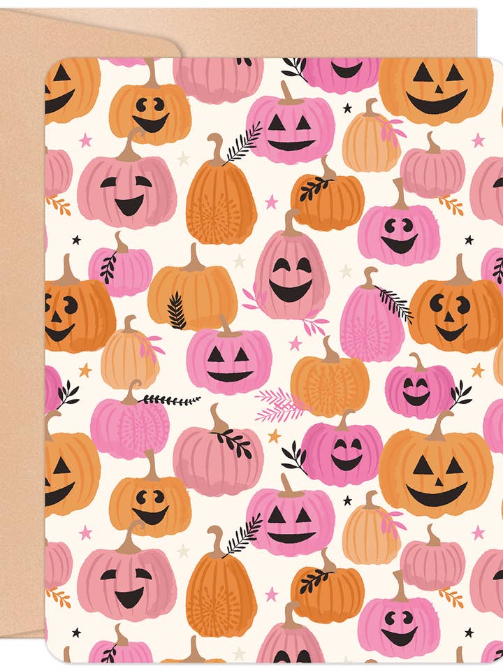 Græskar Patch Halloween kort for engroshandel hos Willow & Ivy Press