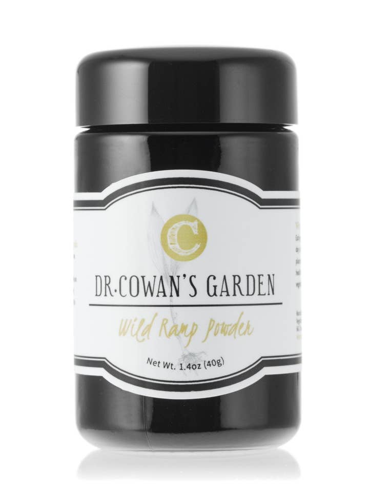 Wild Ramp Powder (in het wild geoogst) voor wholesale door Dr. Cowan's Garden