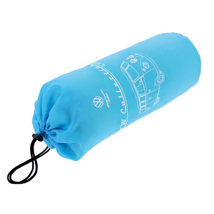 VW Collection by BRISA - Wholesale Throw Blanket - VW T1 Bus Fleece Blanket 150x200cm - Vintage Beach