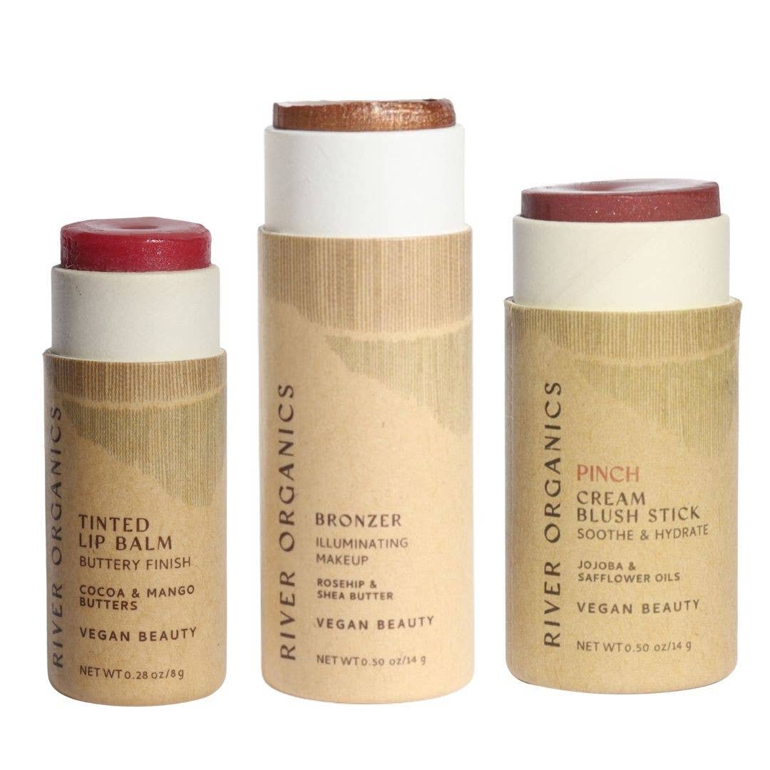 River Organics - Wholesale Lip Balm Set - Lip + Highlighter + Blush Set (Mix & Match)34