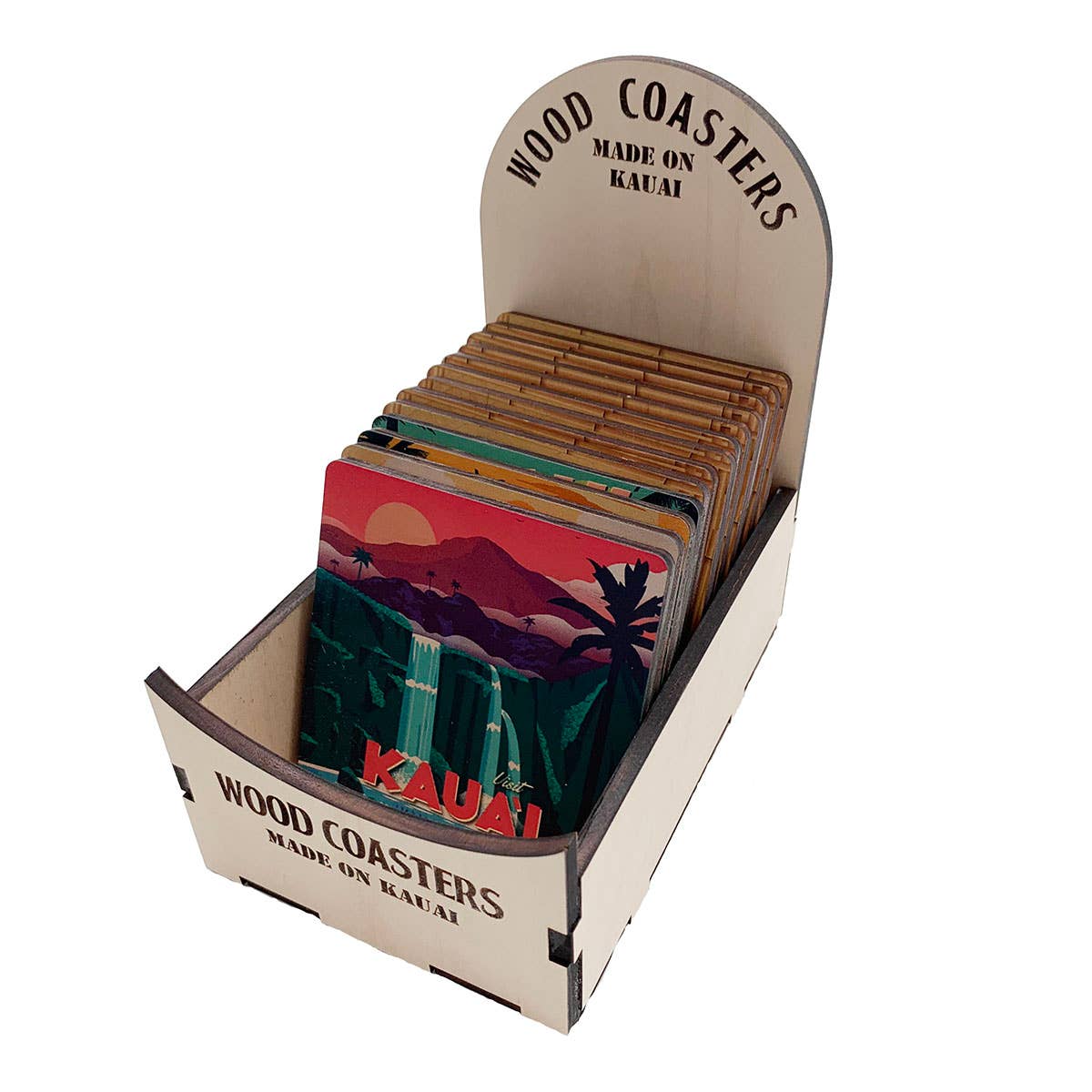 WHIRLED PLANET - Wholesale Coasters - Tiki Drink Coaster • Made in Hawaii • Tiki Souvenir4