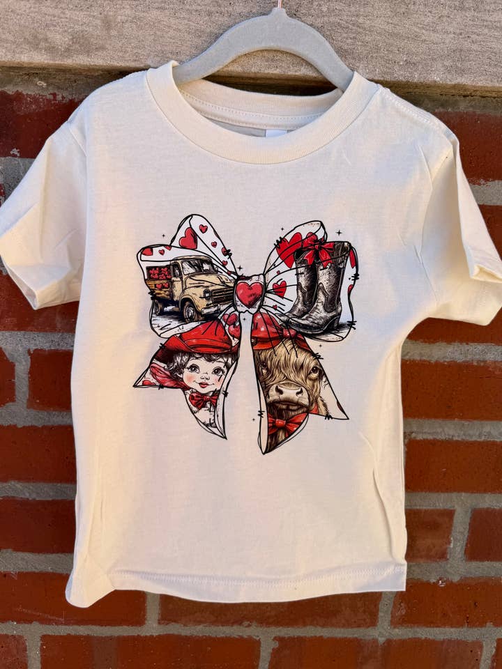 Arc de la Saint-Valentin - Tee-shirt Bébé/Tout-petit pour la vente par Lil Cactus Blossoms
