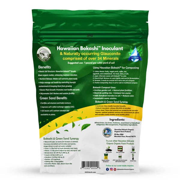 SolutionsHOCL - Vendita all'ingrosso Fertilizzanti - Inoculante Bokashi Hawaiano™