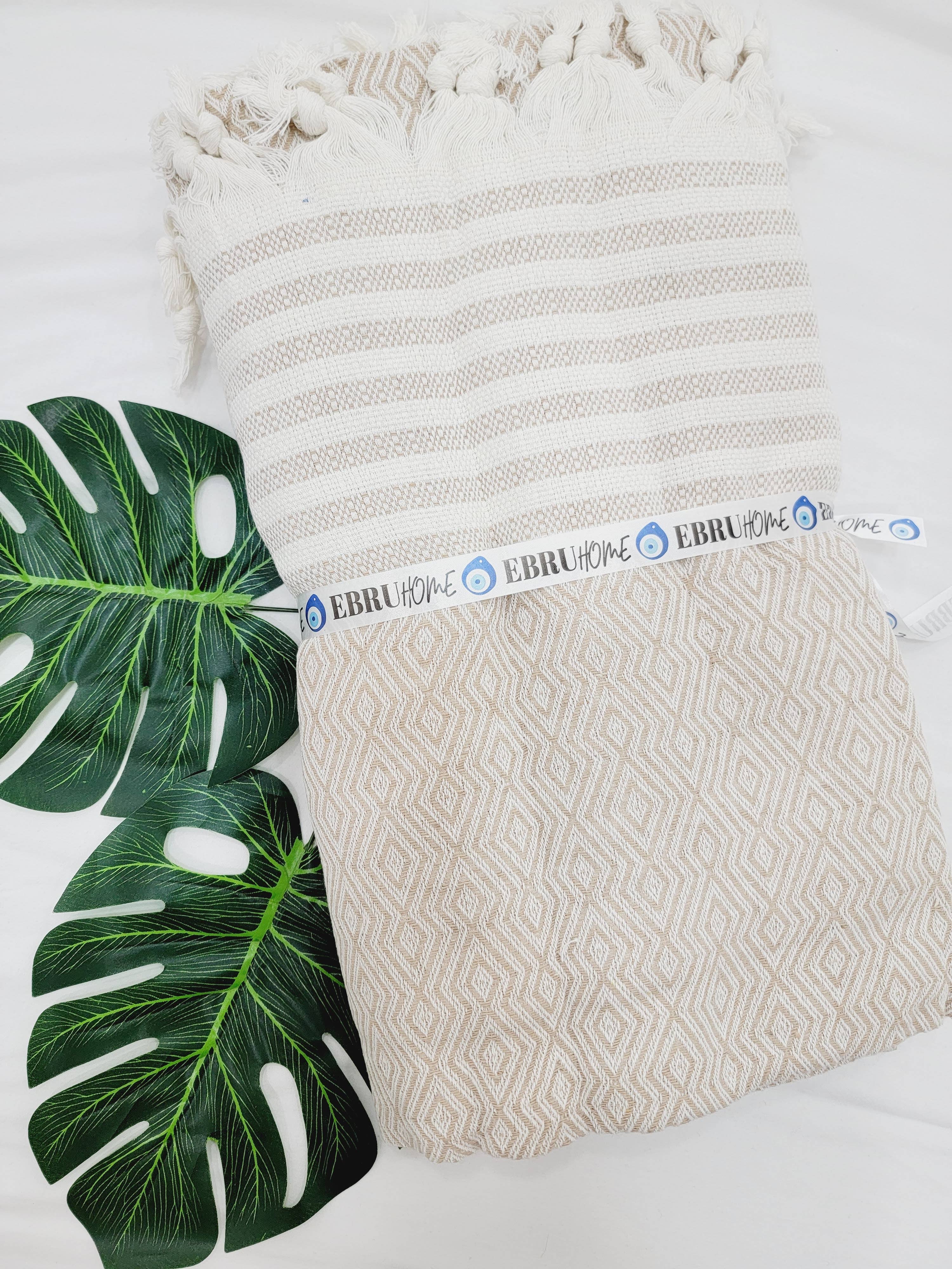 EBRU Home - Vendita all'ingrosso Plaid - Coperta da letto Xlarge, fodera in cotone, 5 colori assortiti12