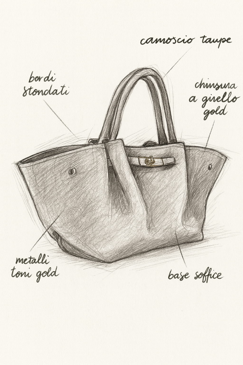 ITALIAN'S LEATHER – Großhandel Henkeltasche – Damen – Iklana Wildledertasche 25030815