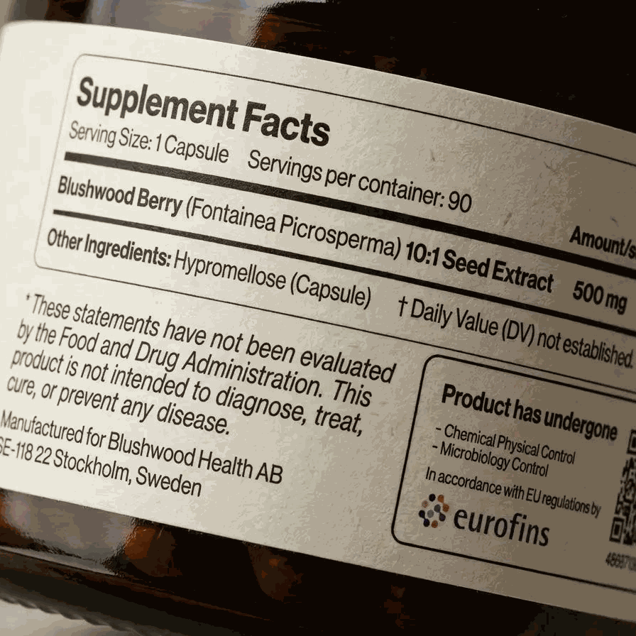 Blushwood Health - Wholesale Voedingssupplement/vitamine - Blushwood Health EBC-46 Capsules – 10:1 Hele-Zaad Botanisch Extract, Laboratorium Getest5