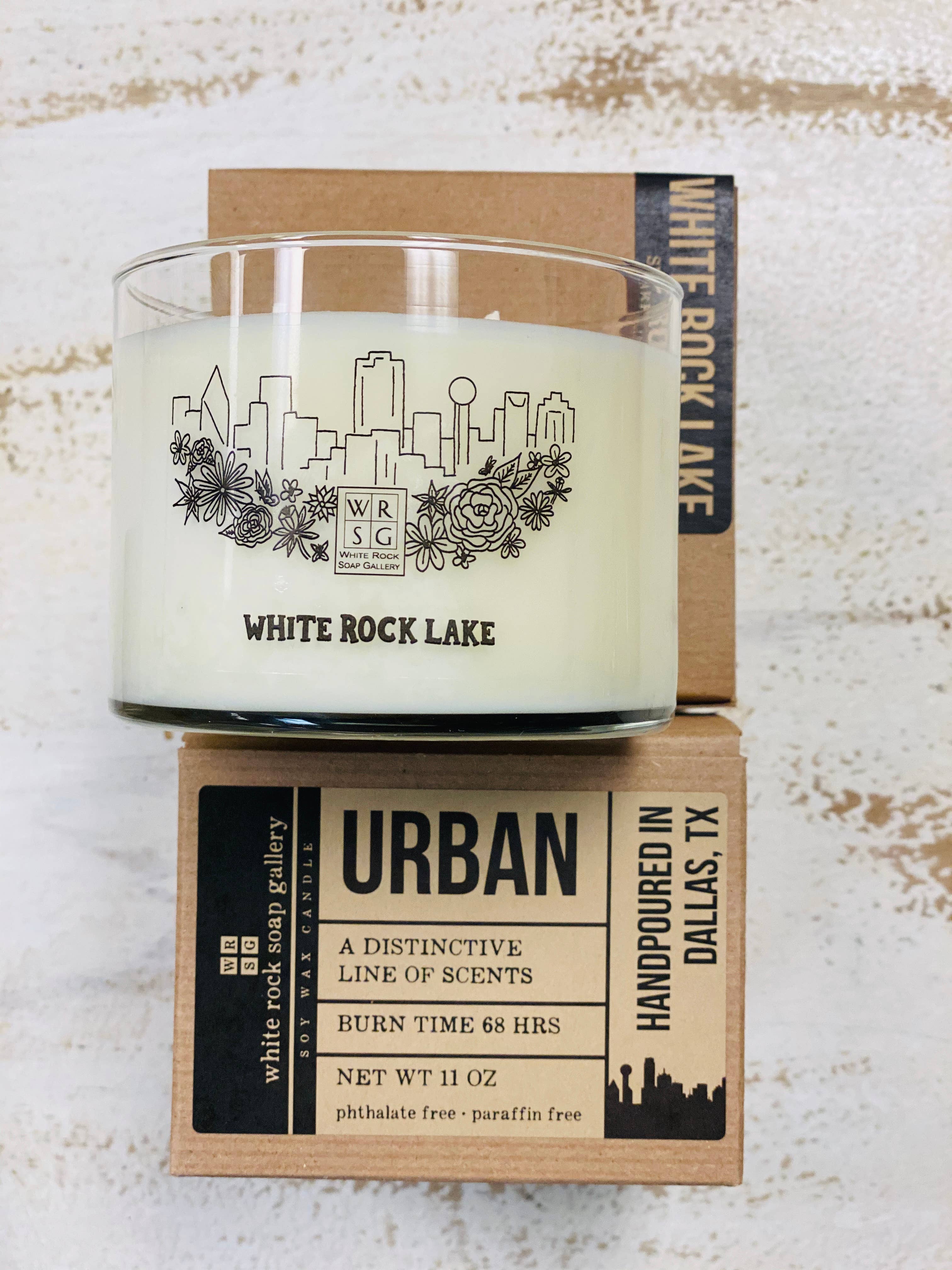 White Rock Soap Gallery - Wholesale Jar/Filled Candle - Soy Wax Candle Urban Collection17