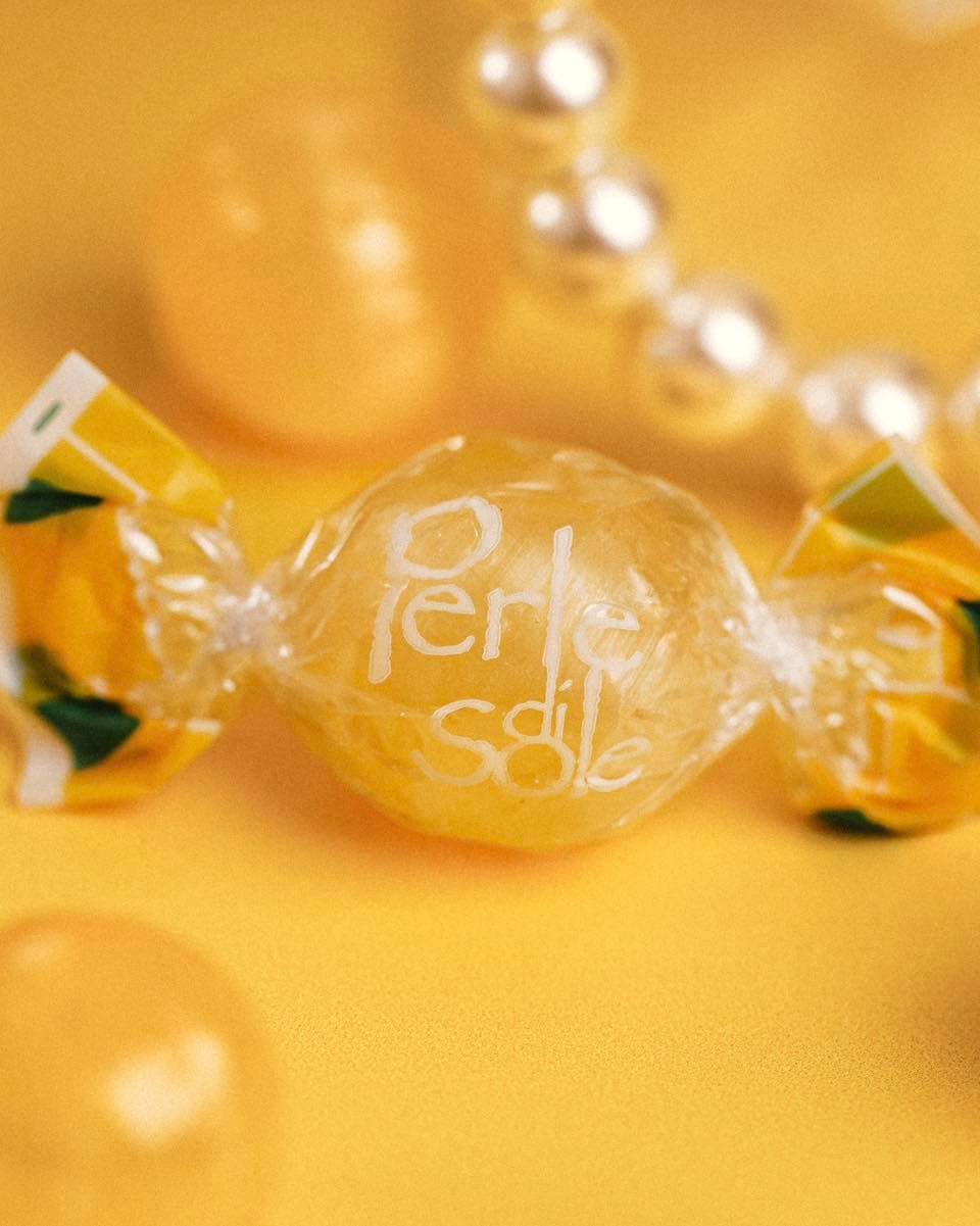 Perle di Sole LLC – Großhandel Bonbons – Original Zitronen- und Orangen-Tropfensortiment (1,1 lb Familientasche1