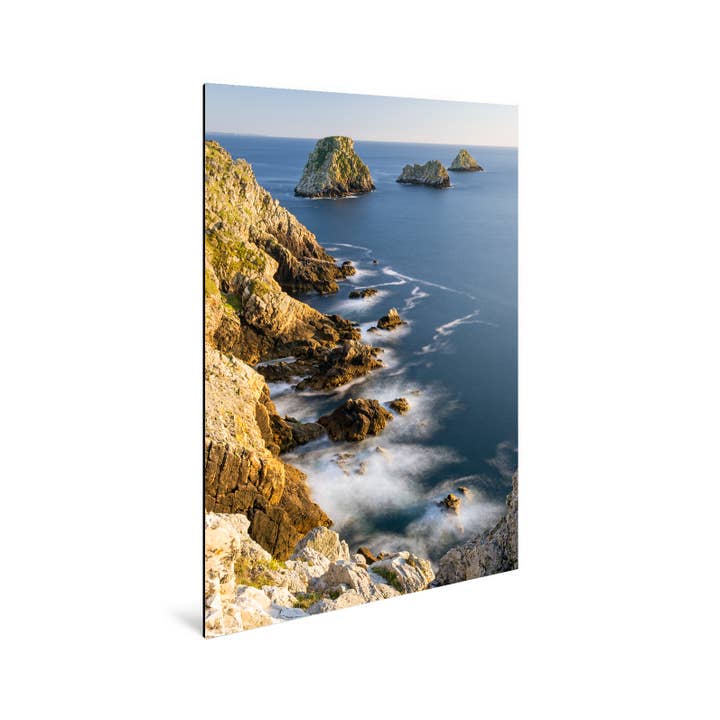 Dibond 30 x 45 cm - Mucchi di piselli per la vendita all'ingrosso da parte di Fabrice Gallou Photographie