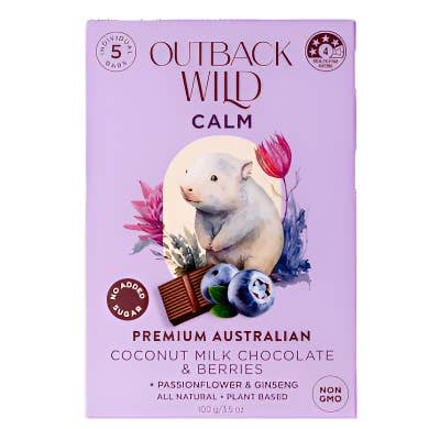 Plain & Simple Australia - Wholesale Chocolate Bar - Outback Wild Wellness Chocolates6