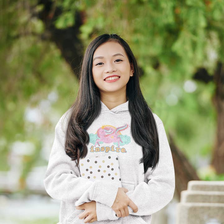 Inspire Unicorn Unisex-Kapuzenpullover für den Großhandel von inspire