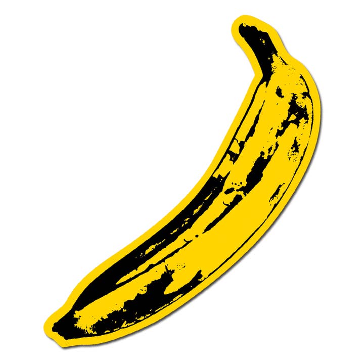 Apply Stickers - Wholesale Sticker - Big Banana By Andy Warhol - Die-Cut Sticker