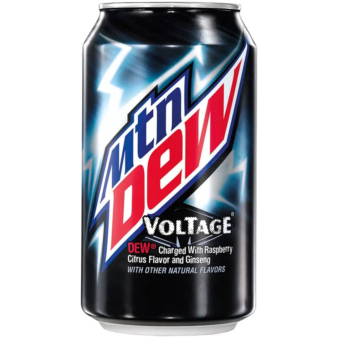 Echo Sales Canada - Wholesale Soda/Carbonated Drink - Mountain Dew Voltage, 12 fl oz cans, 12 pack0