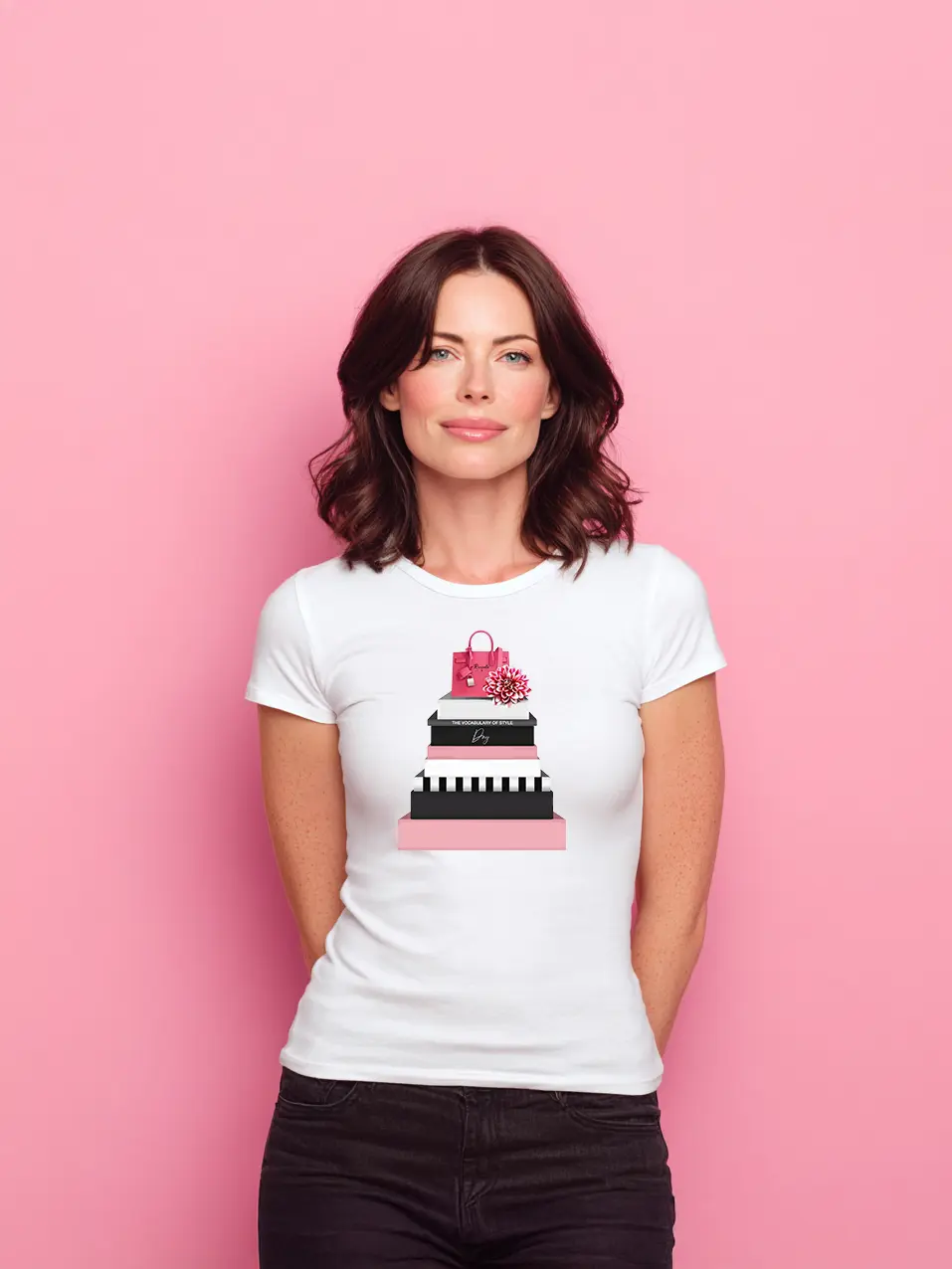 RANPOLLO MILANO - Wholesale Screen Printed T-Shirt - Women's - VOCAB1