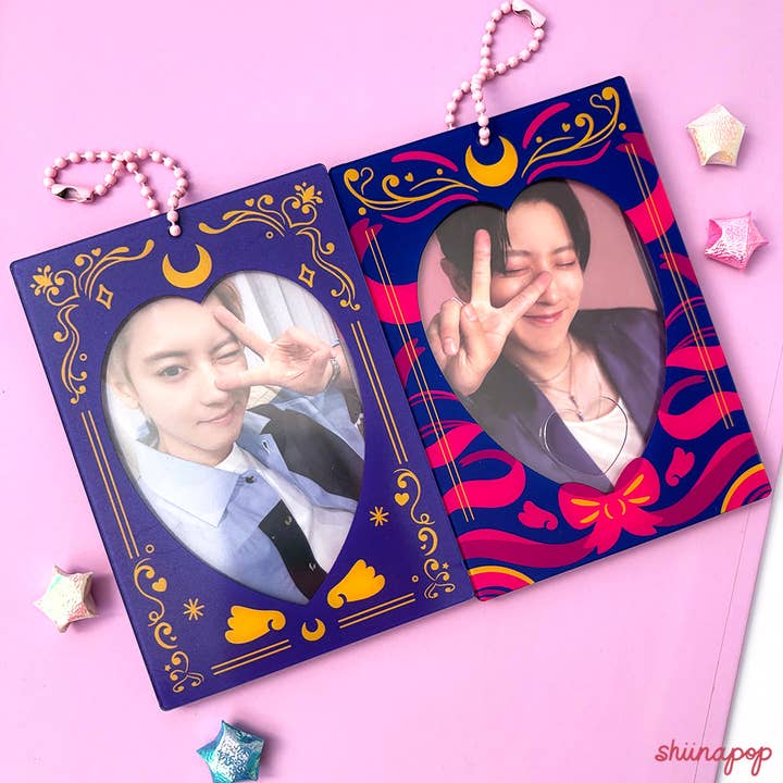 Cosmic Moon photocard holder for wholesale by shiinapop