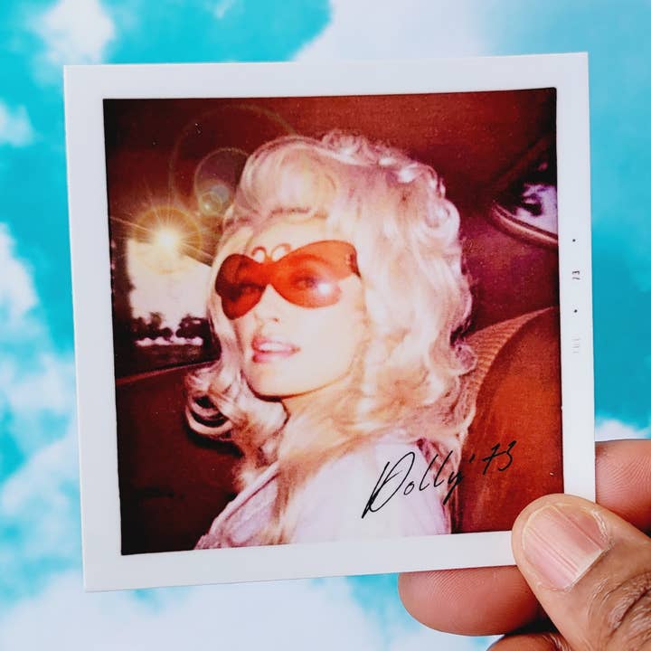 VINTAGE DOLLY STICKER for wholesale by TEAM JEMINI DESIGNS