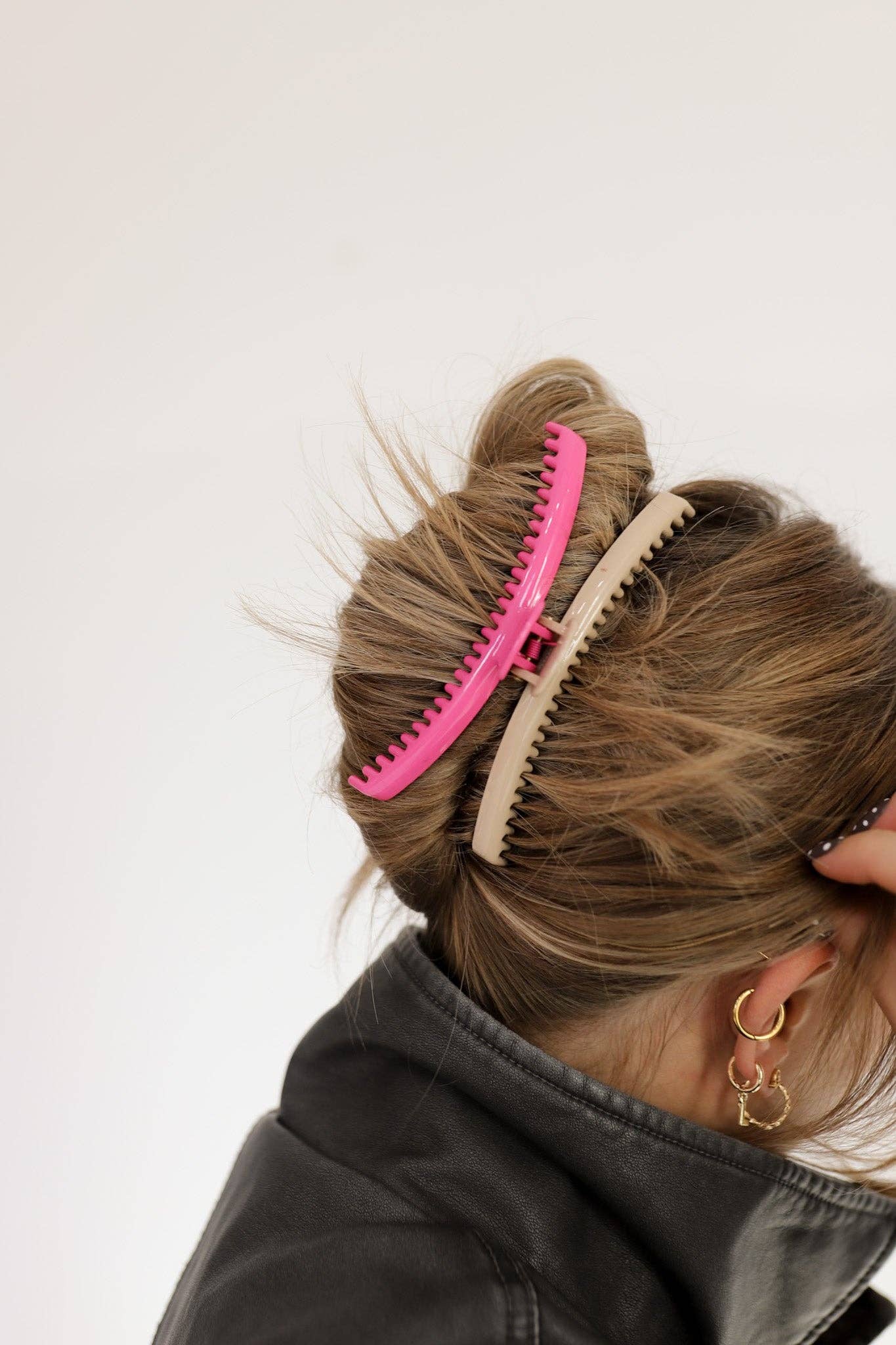 KAXI – Großhandel Haarclip – Damen – ZWEIFARBIGER GLÄNZENDER ORIGINAL HALTE-ALLES-KLAUE27