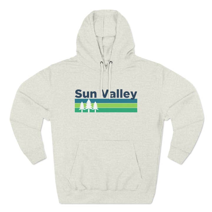 Hey Mountains - Wholesale Hoodie - Unisex - Premium Sun Valley, Idaho Hoodie - Retro Unisex Sun Valley Sweatshirt
