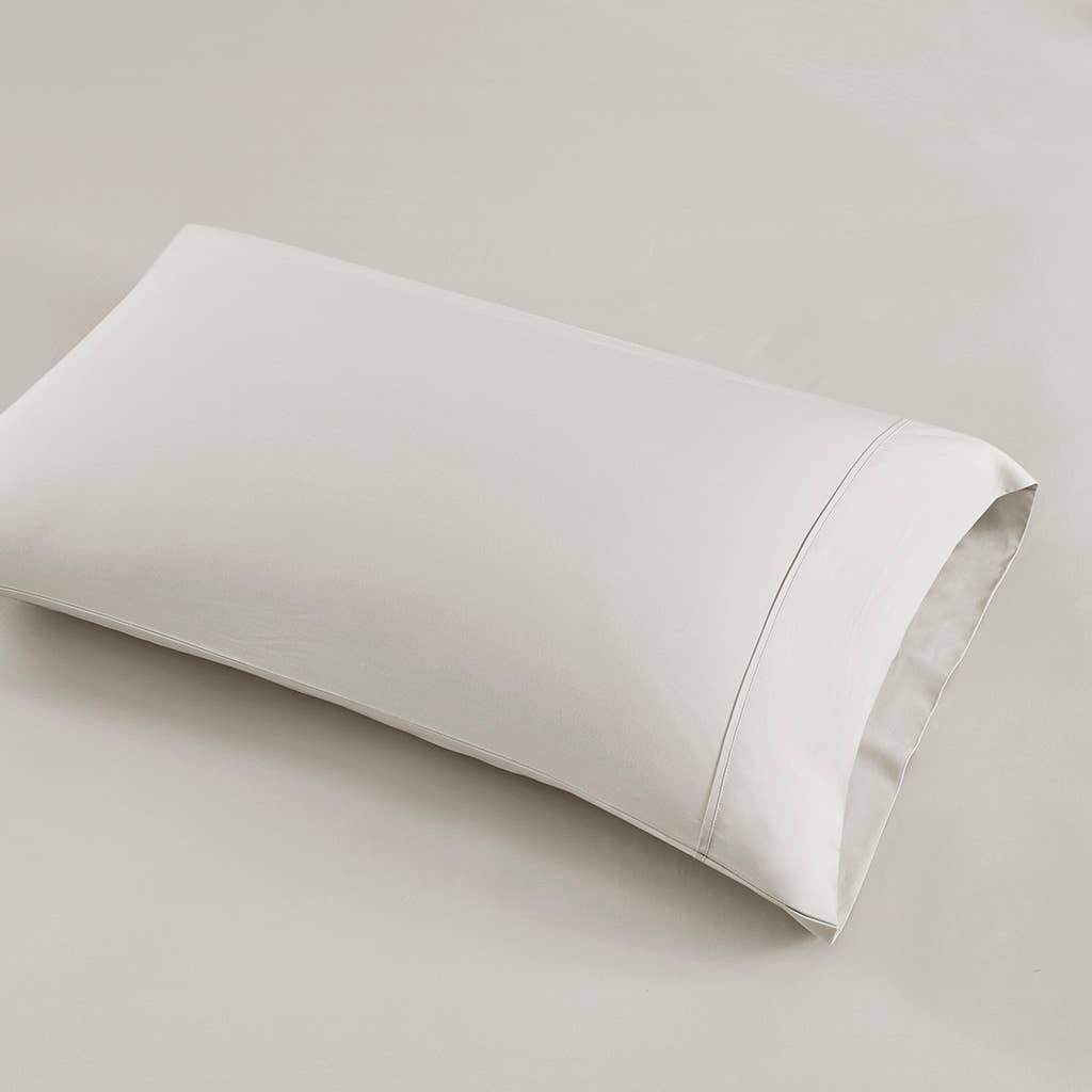 Olliix - Wholesale Sheet Set - 100% Organic Cotton 18" Deep Pocket Sheet Set, Ivory3