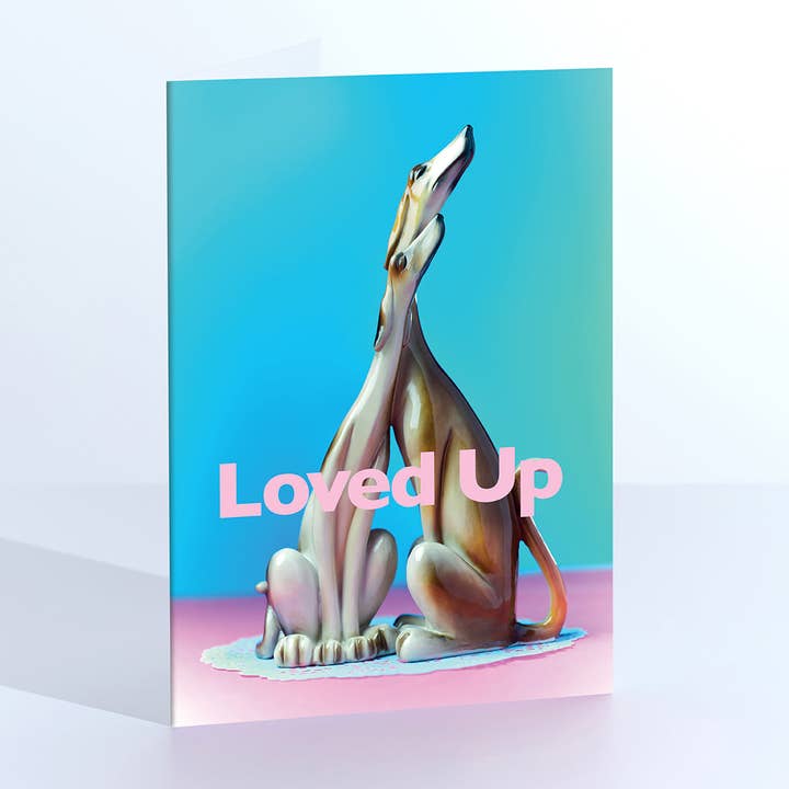 Tarjeta de Felicitación Perros Enamorados para venta al por mayor de Ornament Art