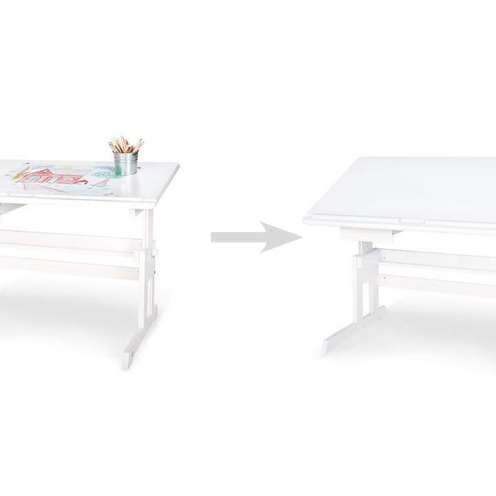 Pinolino Kinderträume GmbH - Wholesale Desk Set - Children's desk 'Lena', glazed white1