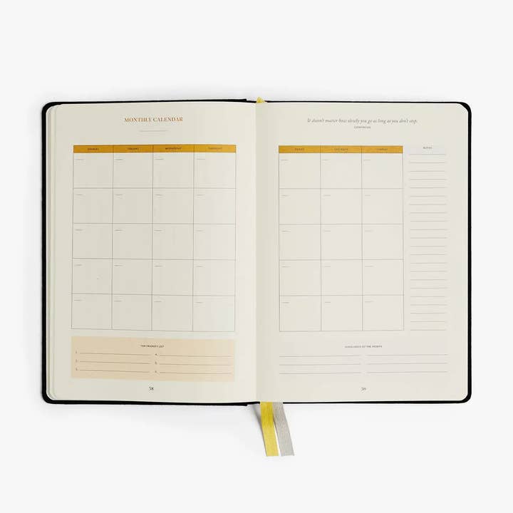 Intelligent Change - Wholesale Planner - Productivity Planner Black - Time Tracking, Goals, Self-Care5