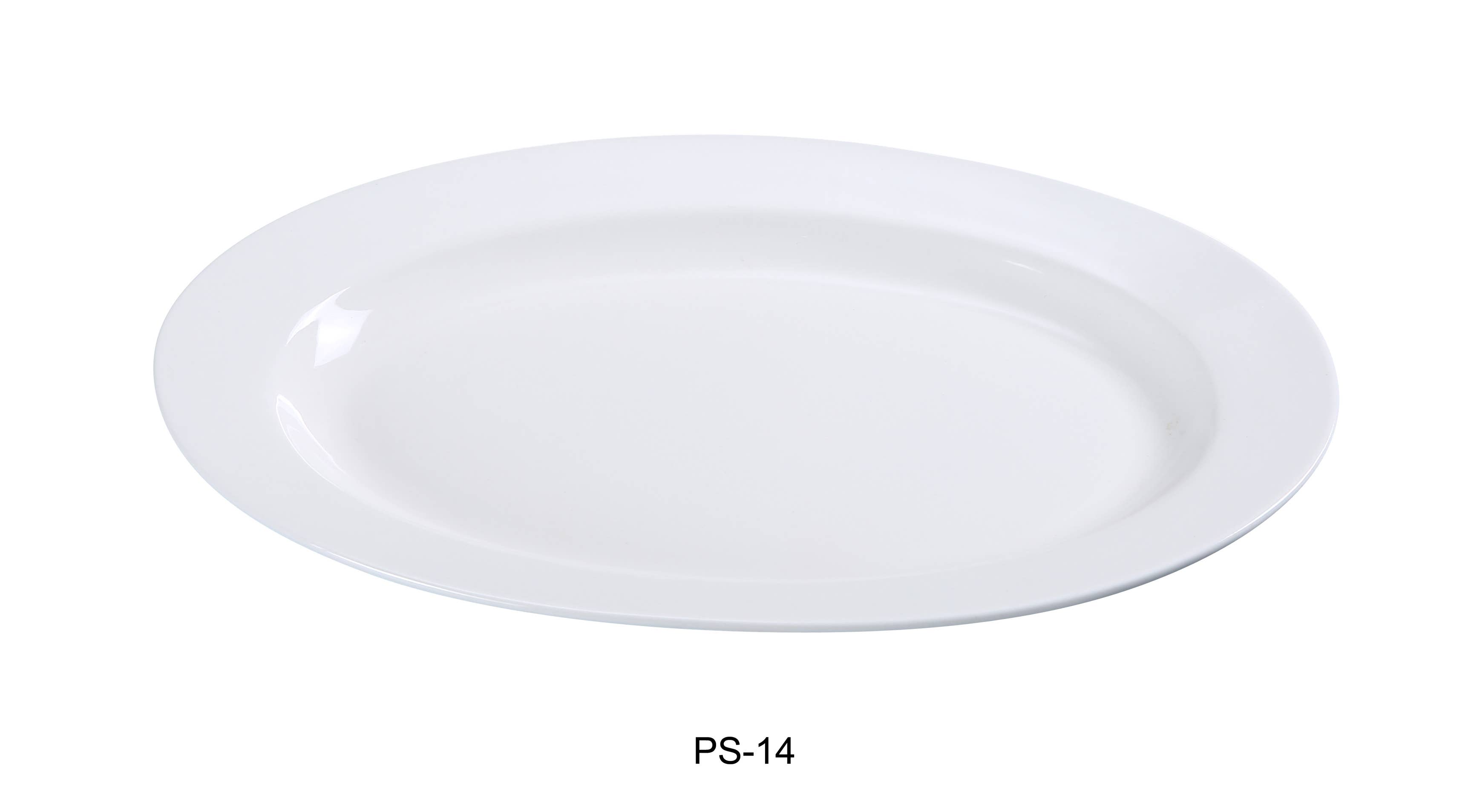 Yanco - Wholesale Platter - 13" X 8 1/2" OVAL PLATTER0