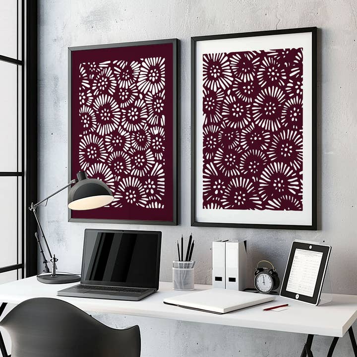 Office Art Work | Set of 2 wall art prints for wholesale by About Wall Art
