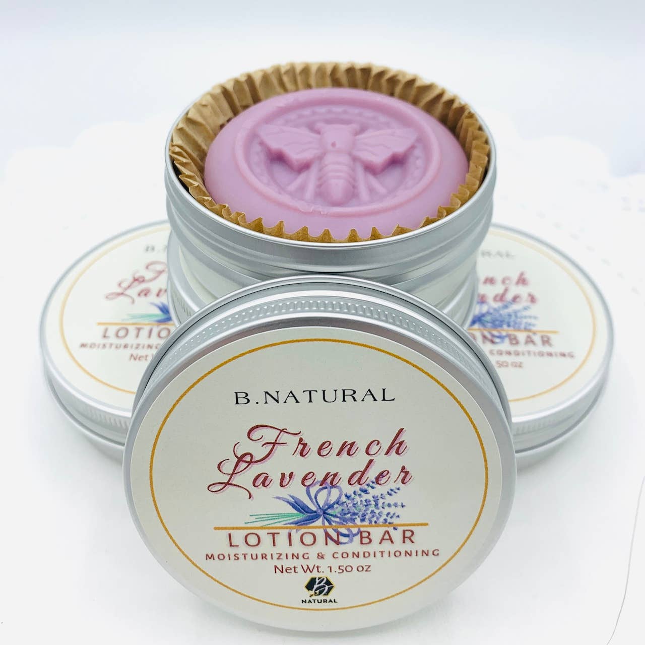 B.NATURAL - Wholesale Solid Lotion - 48-CT CASE LOTION BARS| 12 EA (Best Sellers)5