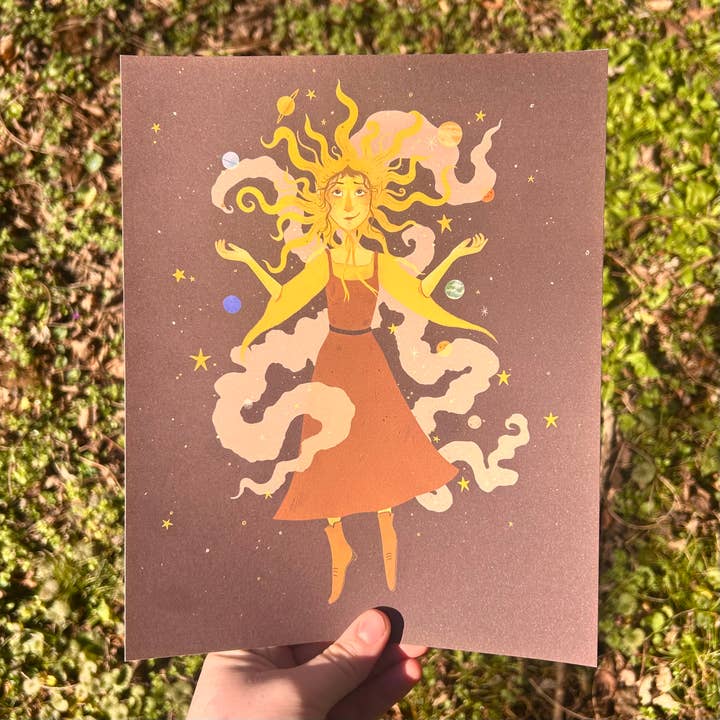 Impression solaire pour la vente par Glitter and Toadstools