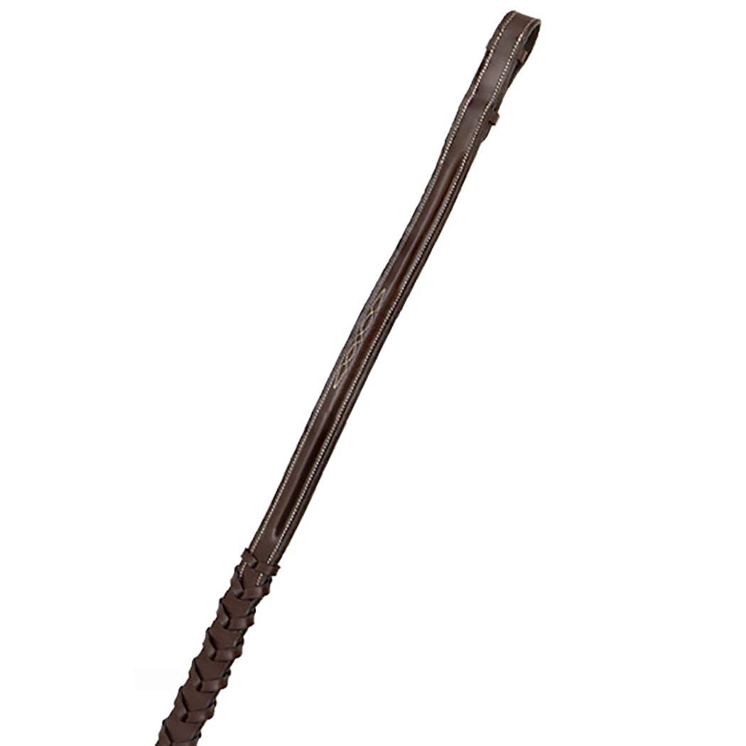 Grewal Equestrian – Großhandel Reitausrüstung – Munich - Ausgefallenes gepolstertes, gepolstertes Flash-Pferdezaum aus Leder4