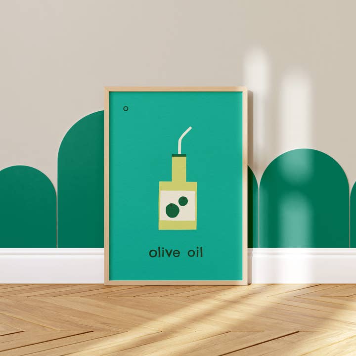 Surprise Radish - Wholesale Art Print - Olive Oil Art Print2