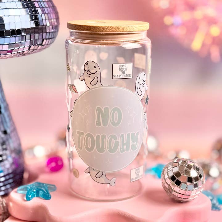 Lamantin Ne Pas Toucher le Verre Peut pour la vente par HandCrofted