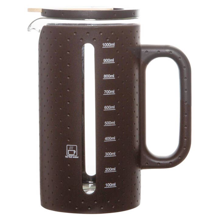 MAISON COFFEE PRESS BROWN 1L for wholesale by Home Essentials