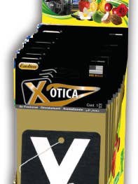Expositor de Mostrador de 24 Papeles X Xotica para venta al por mayor de Exotica Fresheners