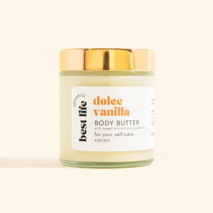 Best Life Organics - Wholesale Body Balm/Butter - Dolce Vanilla Body Butter