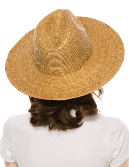 Love and Thyme - Wholesale Straw Hat - Women's - BEST SELLER! Hand Palm Leaf Western hat with Flat Brim5
